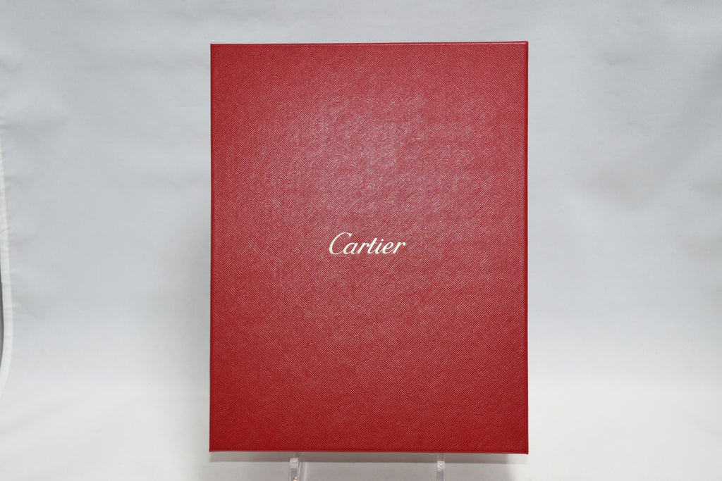 Cartier Change tray Logo silver black porcelain Ashtray