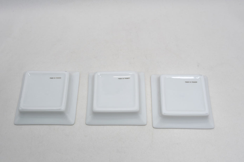Cartier mini Change Tray PANTHERE Set of 3 panther leopard plate 8 x 8 cm
