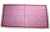 Gucci Cotton Scarf Pink Heart 55" x 28" Children collection 140 cm shawl stole NIB