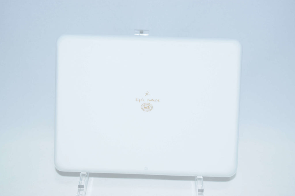 Hermes Aegean Sea soleil Porcelain Plate Rectangular tray Gold Dinnerware