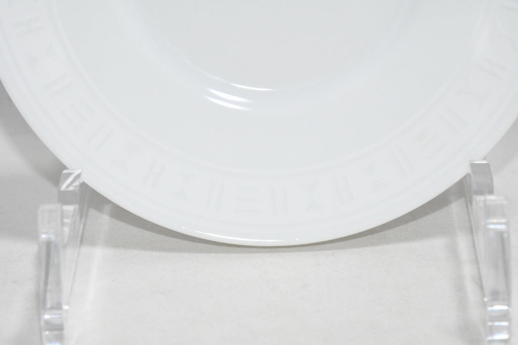 Hermes Aegean Soleil Tea Cup and Saucer 2 set white coffee dinnerware