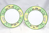 Hermes Africa Dessert Plate 22.5 cm porcelain green 2 set animal 8.75"