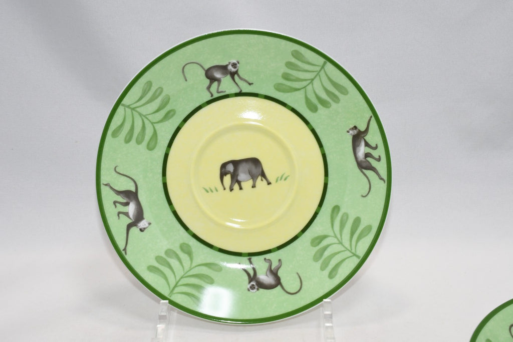 Hermes Africa Morning Cup green 2 set porcelain breakfast soup bowl