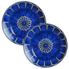 Hermes Bleus d'Ailleurs Bread Plate 16 cm Set of 2 blue porcelain cake dessert