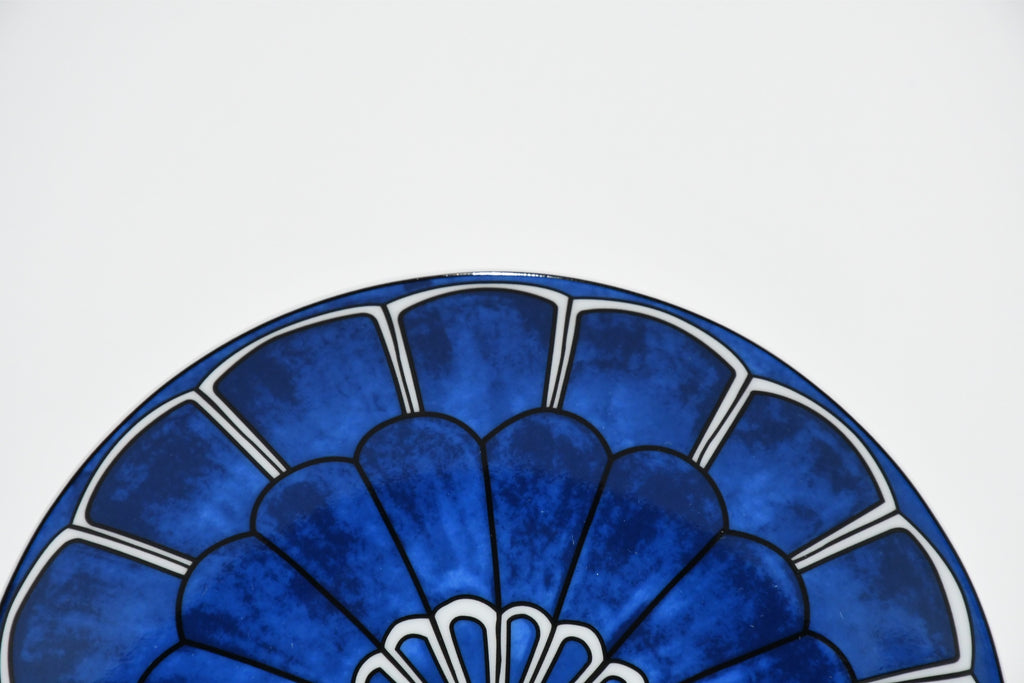 Hermes Bleus d'Ailleurs Bread Plate 16 cm Set of 2 blue porcelain cake dessert 58