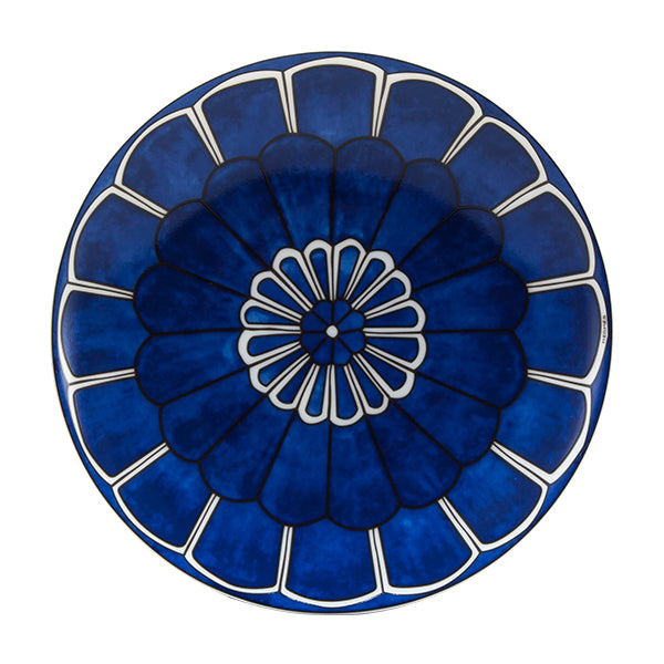 Hermes Bleus d'Ailleurs Bread Plate 16 cm Set of 2 blue porcelain cake dessert
