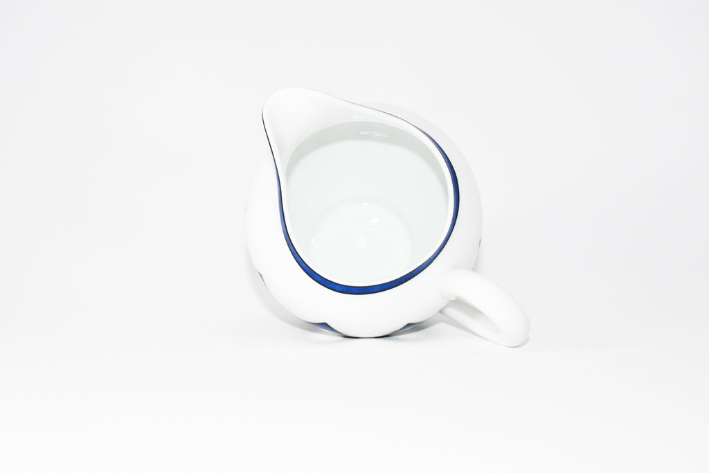 Hermes Bleus d'Ailleurs Creamer pot blue porcelain soup tea coffee cup 200 ml