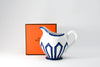 Hermes Bleus d'Ailleurs Creamer pot blue porcelain soup tea coffee cup 200 ml