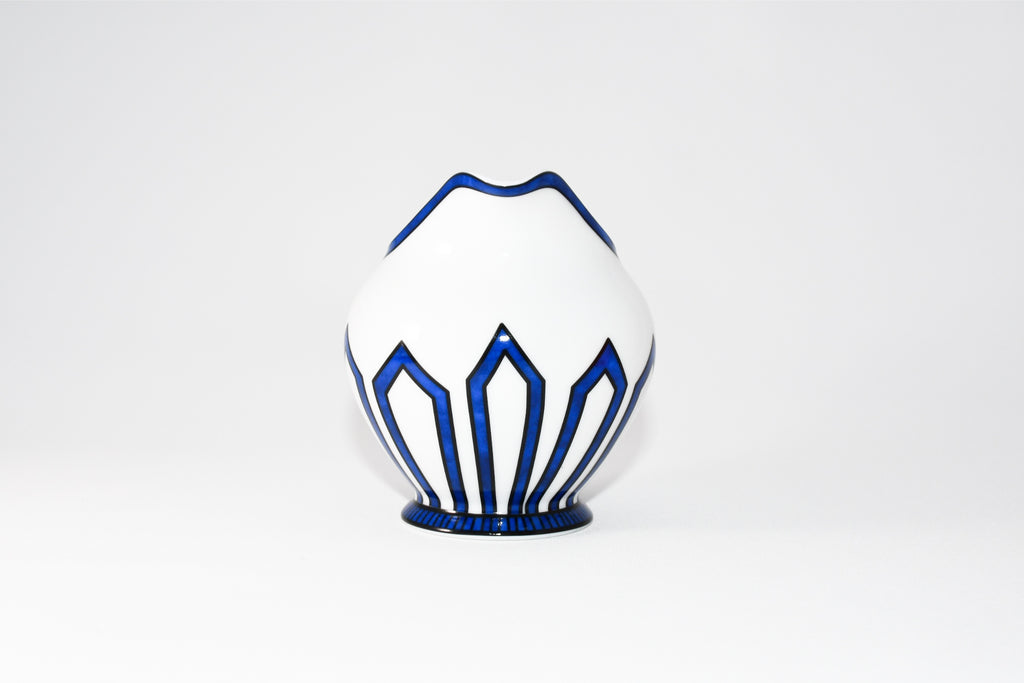 Hermes Bleus d'Ailleurs Creamer pot blue porcelain soup tea coffee cup 200 ml