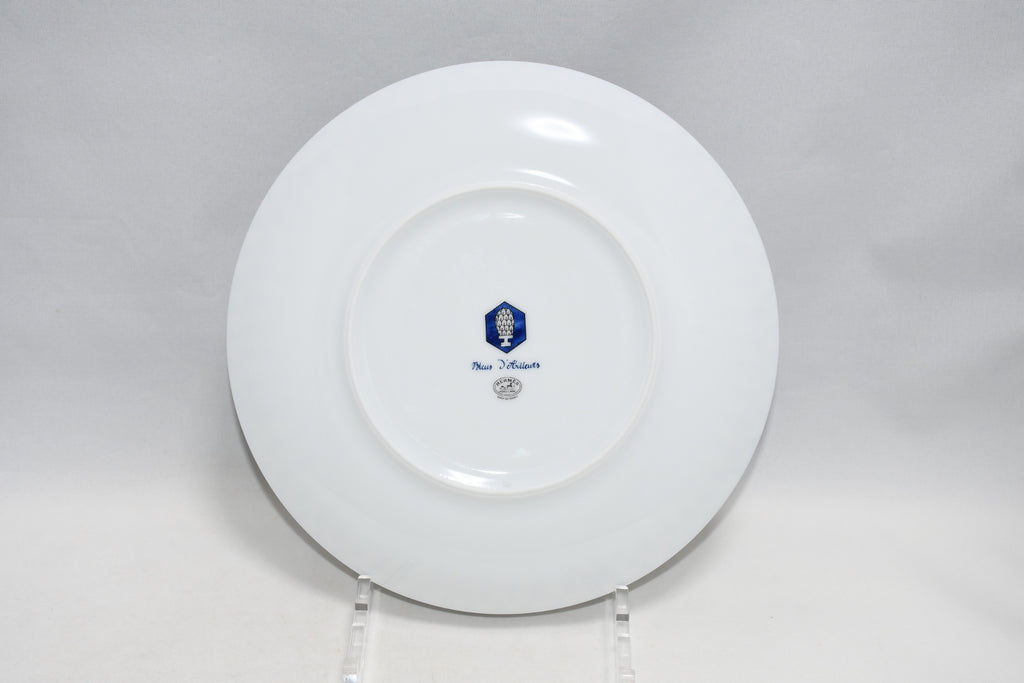 Hermes Bleus d'Ailleurs Dessert Plate 22 cm blue porcelain dinner 8.75"
