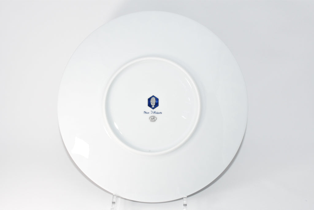 Hermes Bleus d'Ailleurs Dinner Plate 27 cm porcelain tableware blue EX+