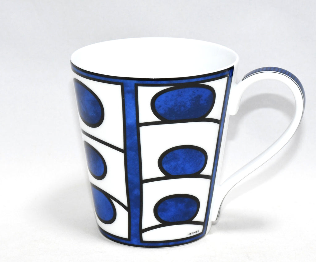 Hermes Bleus d'Ailleurs Mug cup blue dinnerware tea coffee No.1
