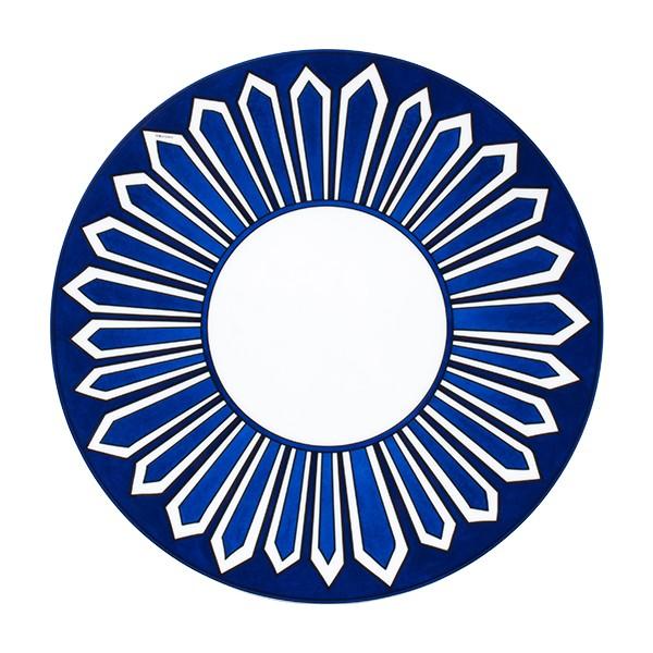 Hermes Bleus d'Ailleurs Dinner Plate 27 cm porcelain tableware blue 10.8" YA39