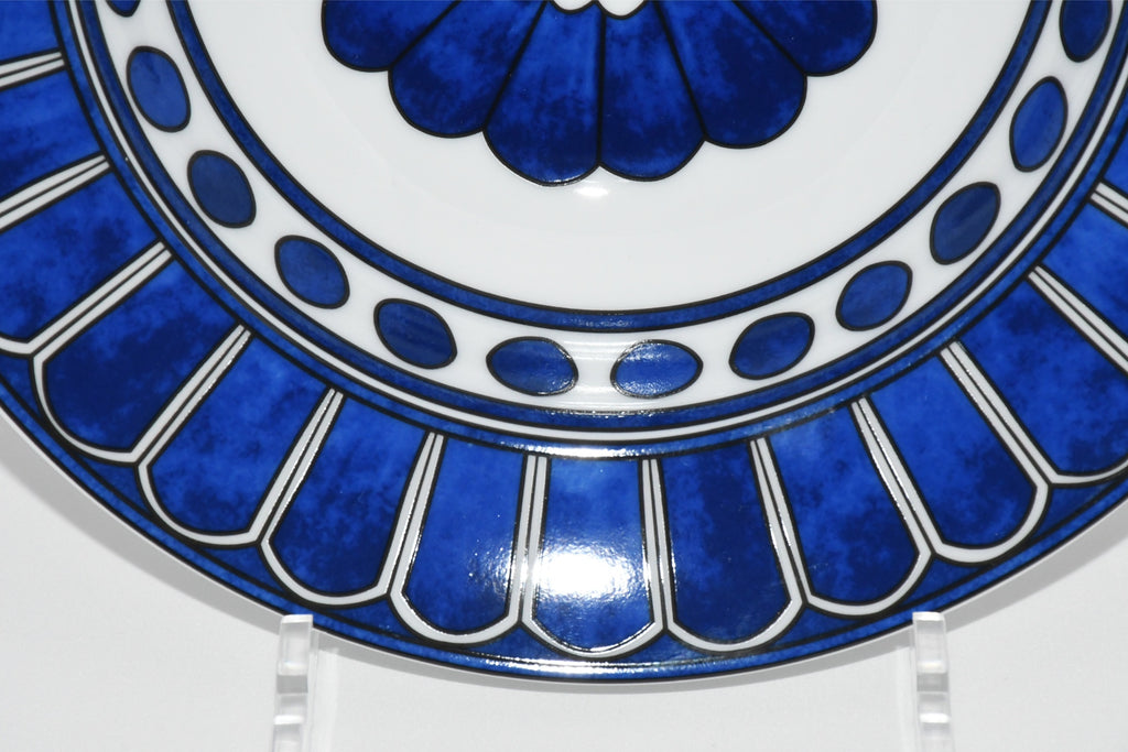 Hermes Bleus d'Ailleurs Set of 2 Pasta Plate porcelain soup dinner 24 cm M014