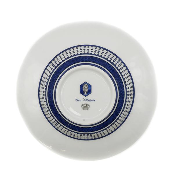 Hermes Bleus d'Ailleurs Set of 2 Soup Plate porcelain pasta 21 cm