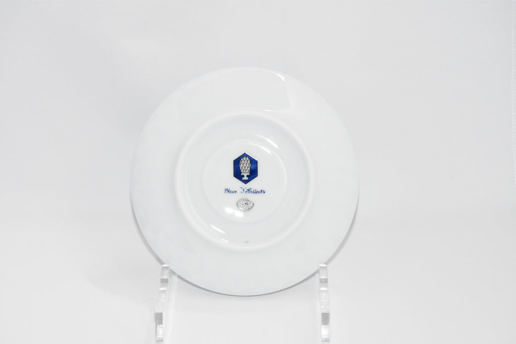 Hermes Bleus d'Ailleurs Tea Cup and Saucer 2 set blue porcelain coffee 200 ml M01