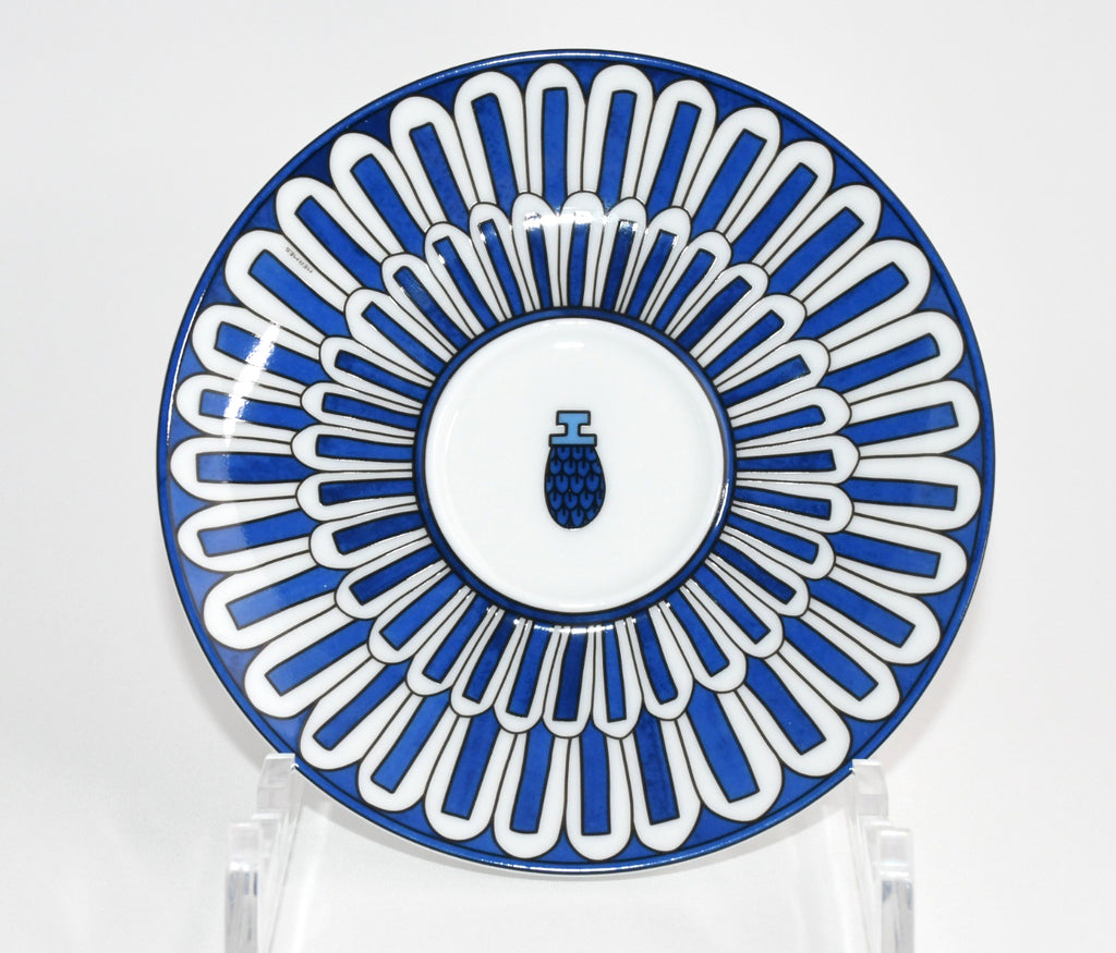 Hermes Bleus d'Ailleurs Tea Cup and Saucer blue porcelain coffee 200 ml