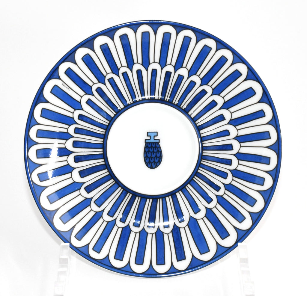 Hermes Bleus d'Ailleurs Tea Cup and Saucer blue porcelain coffee 200 ml