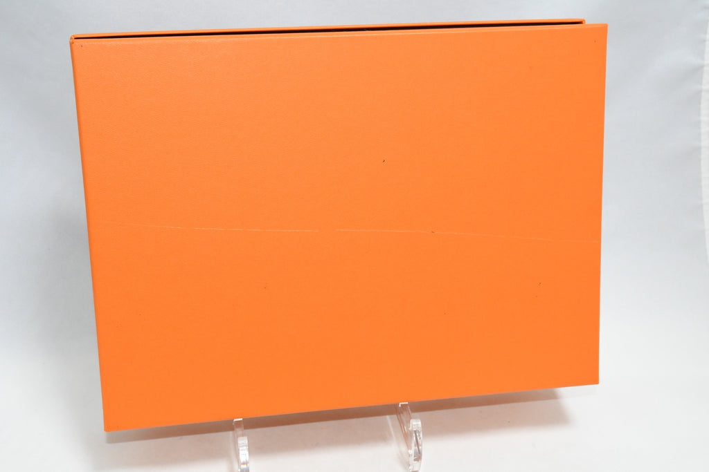 Hermes Brandebourgs Change tray porcelain Ashtray orange pink plate jewelry