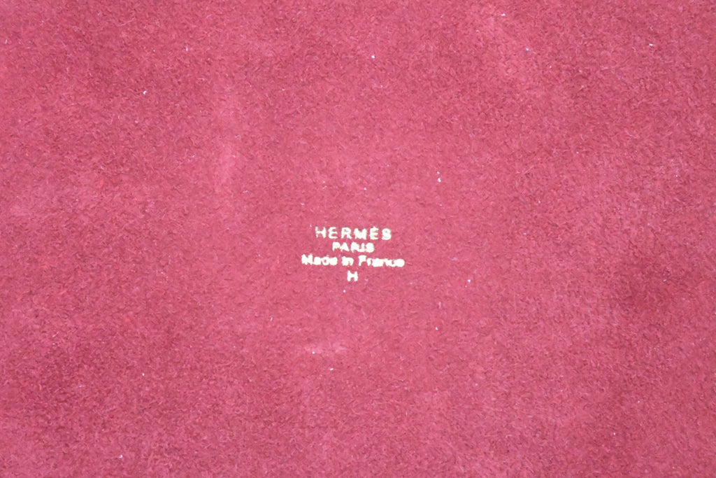 Hermes Brandebourgs Change tray porcelain Ashtray orange pink plate jewelry
