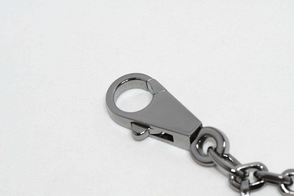 Hermes Breloque Olga Ruthenium black Silver Charm Amulette Cadena Berloque