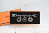 Hermes Breloque Olga Silver Charm Bag Amulette Palladium Berloque Cadena ME15
