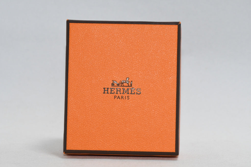 Hermes Cadena Silver Pegasus Horse Motif bag charm lock NEW