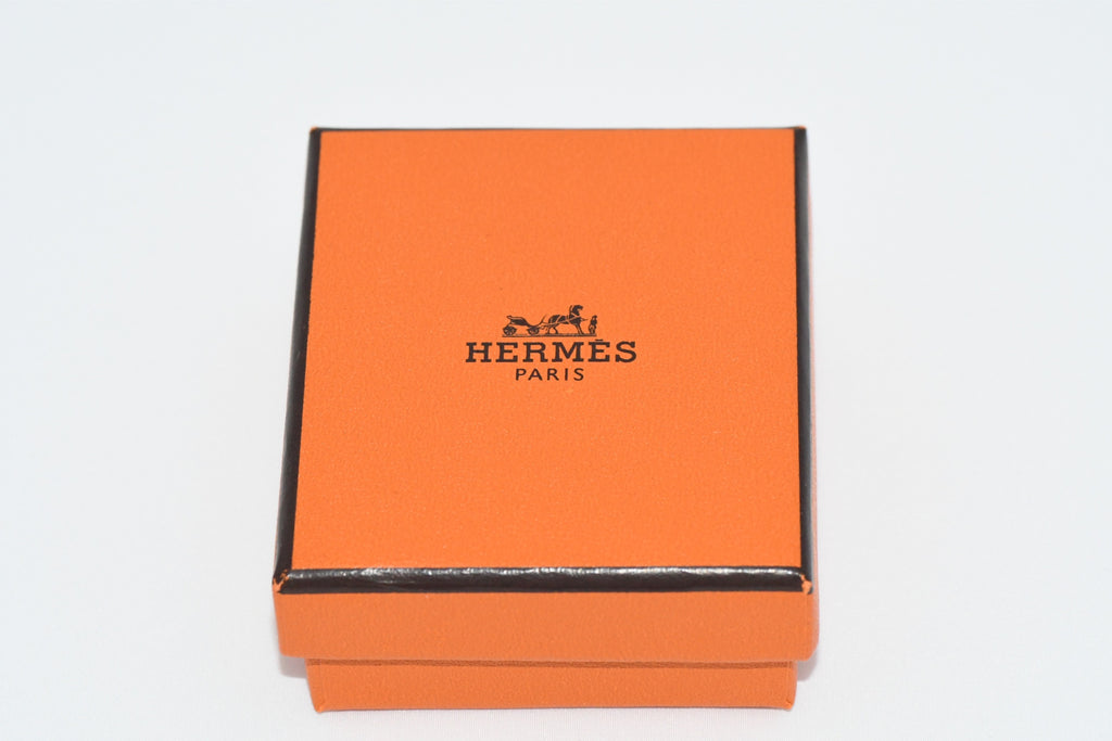 Hermes Cadena Silver Pegasus Horse Motif bag charm lock NEW 059
