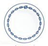 Hermes Chaine D'ancre Dessert Plate 22cm blue porcelain 8.9" M03