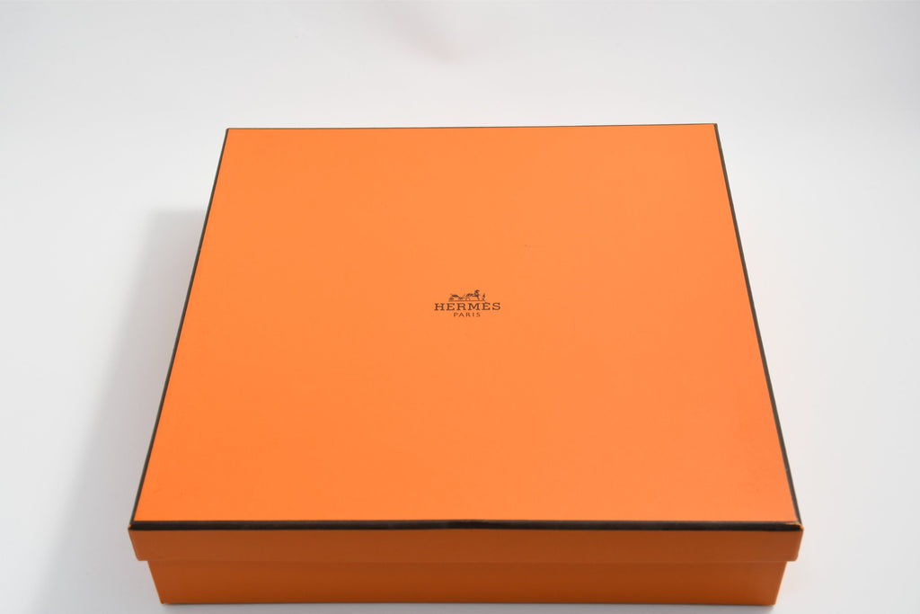 Hermes Chaine D'ancre Dessert Plate 22cm blue porcelain 8.9" 0109