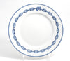 Hermes Chaine D'ancre Dessert Plate 22cm blue porcelain 8.9" 082