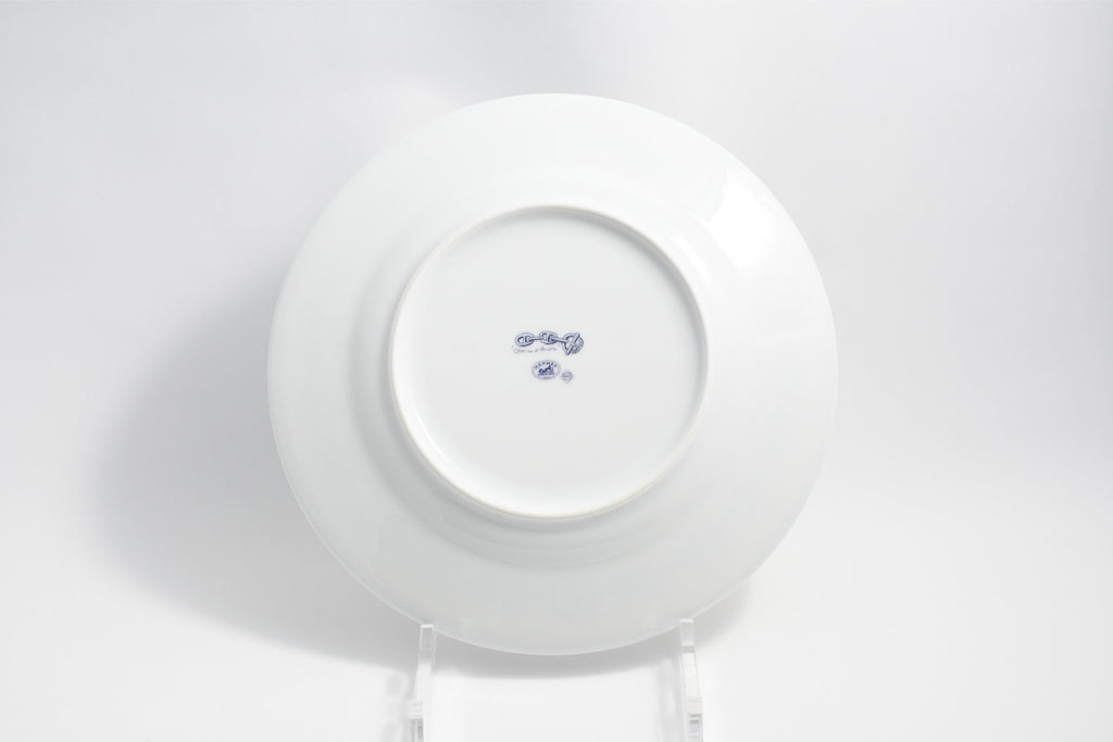 Hermes Chaine D'ancre Dessert Plate 22cm blue porcelain 8.9" 098