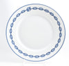 Hermes Chaine D'ancre Dinner Plate 27 cm blue porcelain dinnerware 10.6” 023
