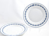 Hermes Chaine D'ancre Dinner Plate 27 cm blue porcelain dinnerware Set of 2