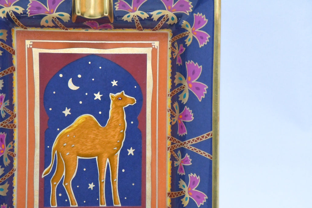 Hermes Change tray Camel porcelain Ashtray night star dinnerware vintage