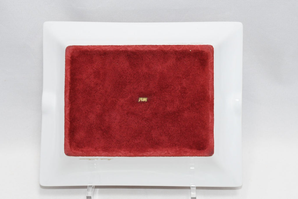 Hermes Change tray Elephant red porcelain Ashtray plate dinnerware VIDE POCHE