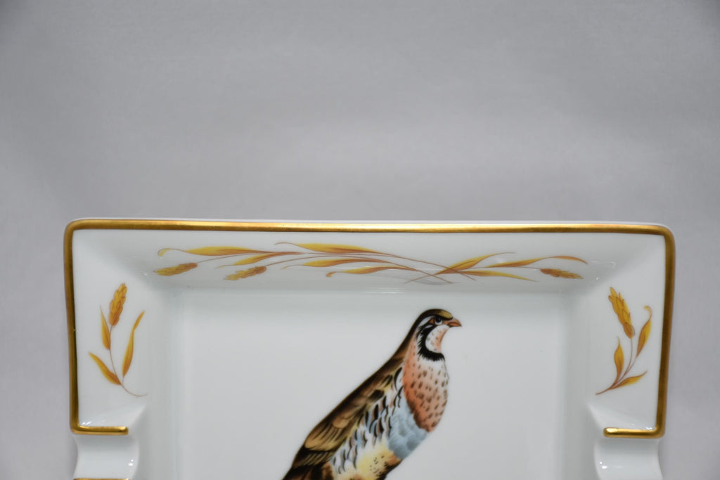 Hermes Change tray Hawk bird white Ashtray VIDE POCHE tableware
