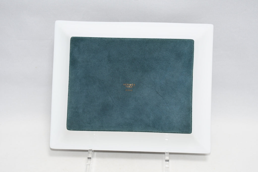 Hermes Change tray Peuple du Vent porcelain Ashtray blue bear wind plate