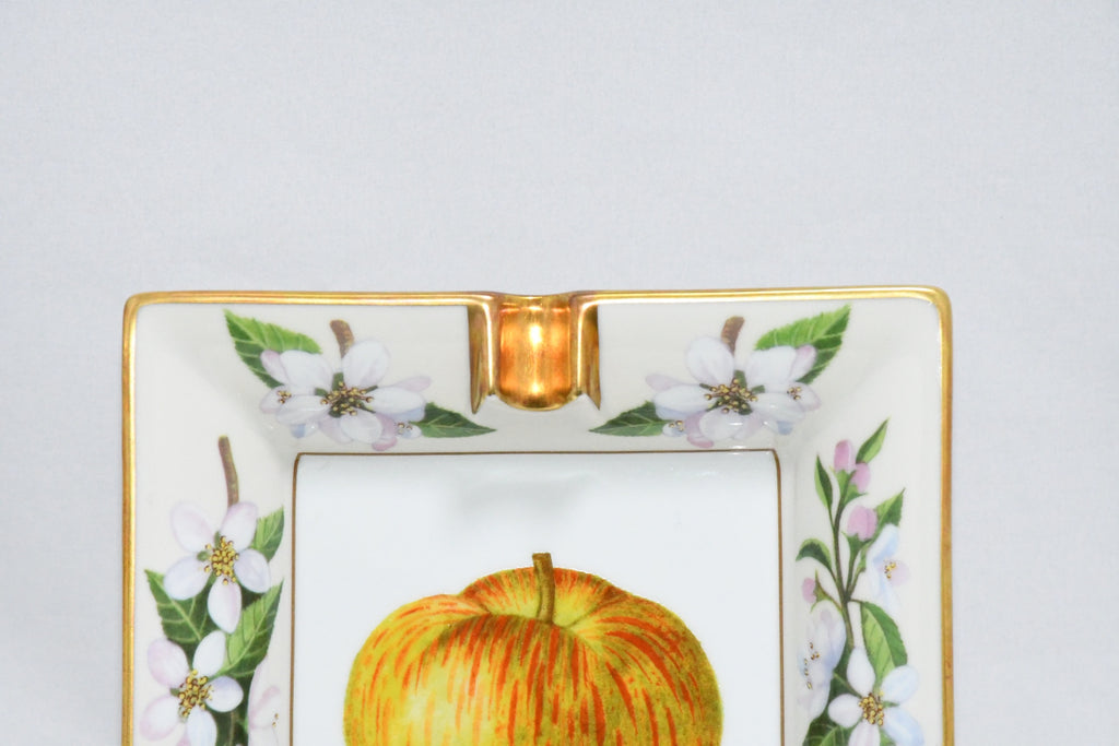 Hermes Change tray Rambour d'ete porcelain Ashtray apple plate dinnerware