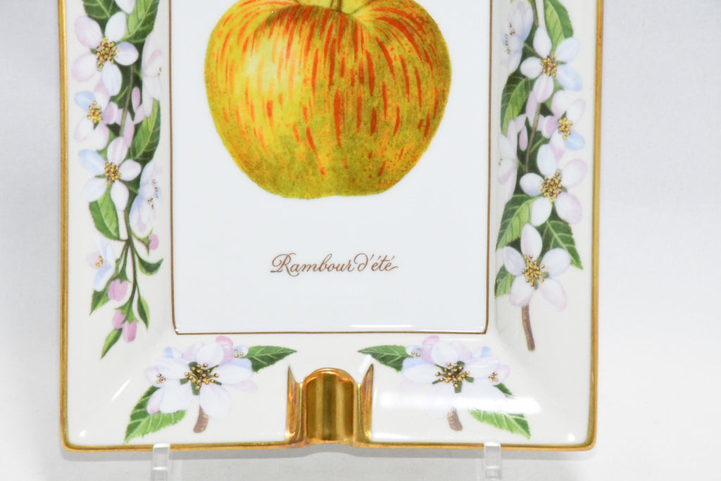 Hermes Change tray Rambour d'ete porcelain Ashtray apple plate dinnerware