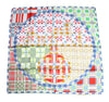 Hermes Ex Libris A Carreaux 90 cm silk green Carre plaid 35"