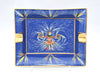 Hermes Firework Change Tray Blue Porcelain Ashtray festival Dinnerware 81