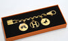 Hermes Gold Breloque Olga bag charm amulette Cadena berloque 0481