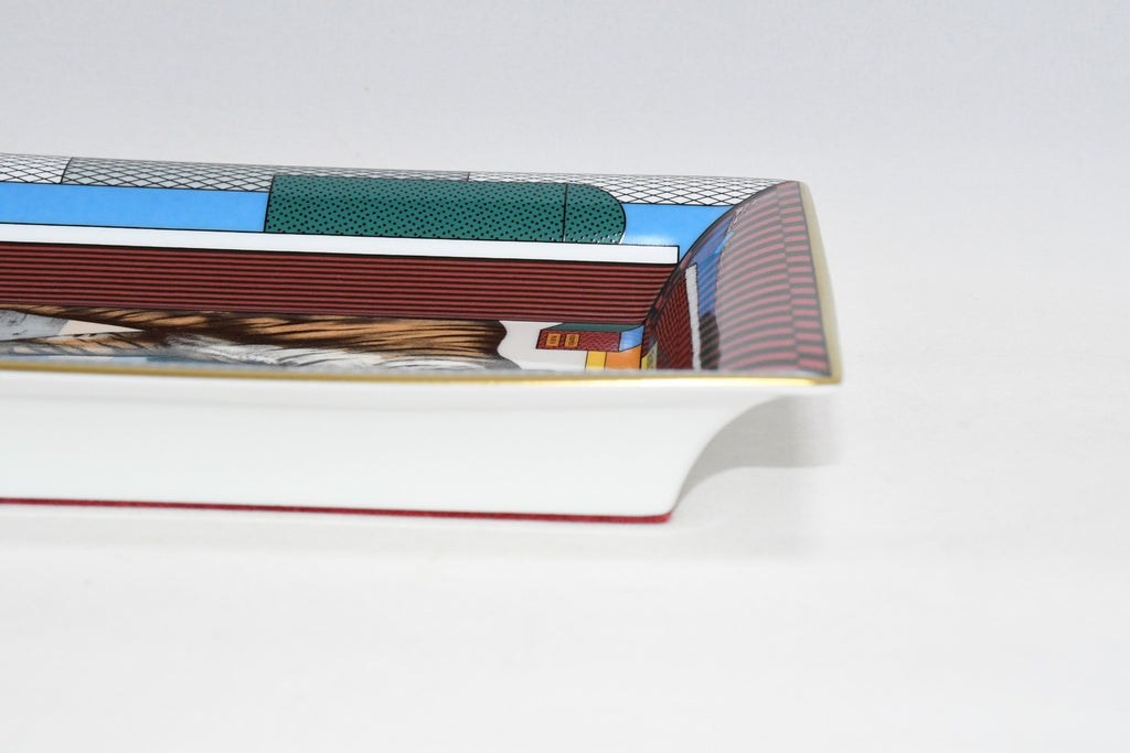 Hermes Grand Theatre Nouveau Change tray by Gianpaolo Pagni Ashtray porcelain