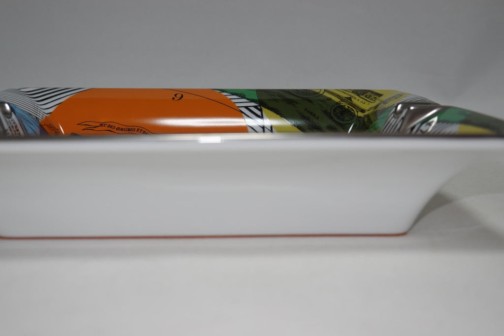 Hermes Jeu des Omnibus et des Dames Blanches Change tray porcelain Ashtray