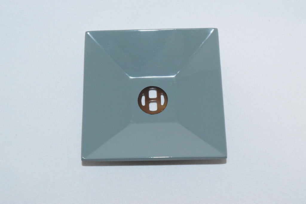 Hermes LACQUER Change Tray Set of 3 VIDE POCHE Buffalo Horn Valet Plate Dinnerware