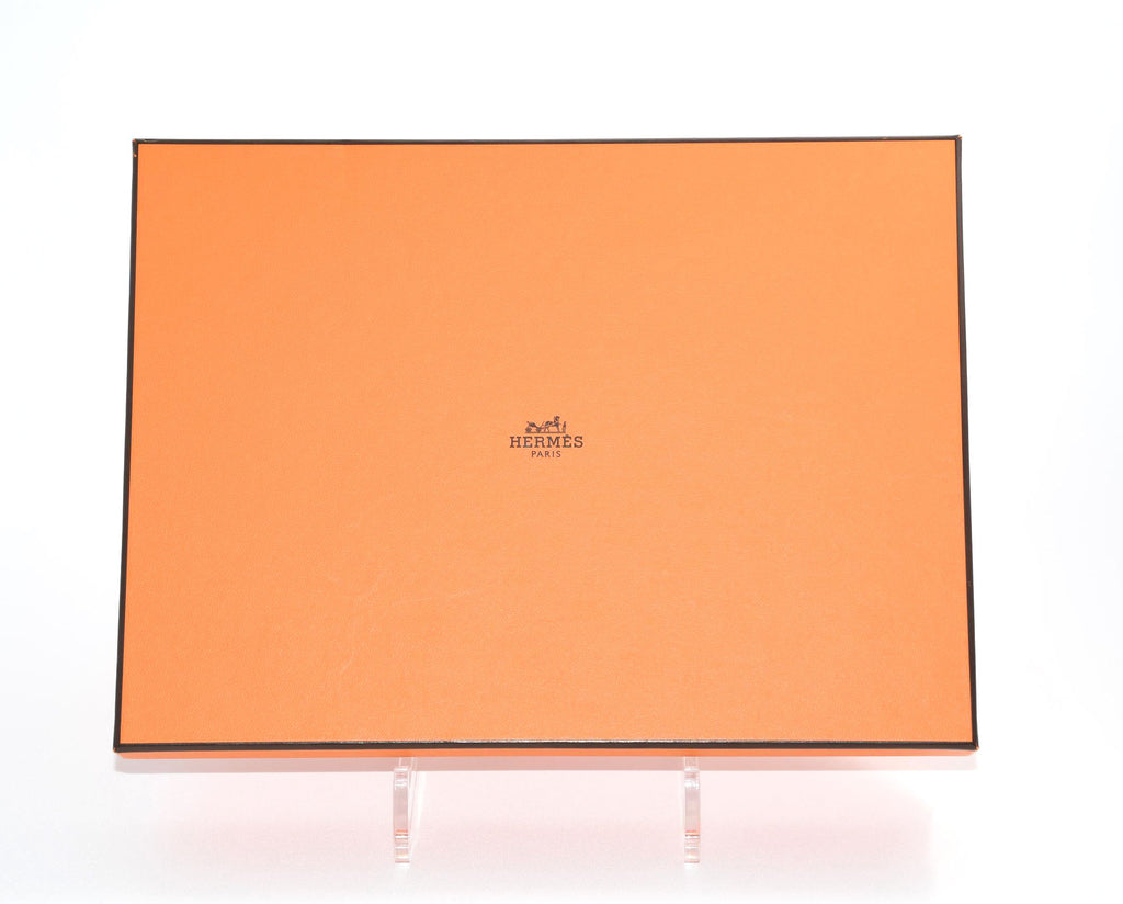 Hermes La Maison des Carres Change tray 3H porcelain Ashtray plate Vide Poche
