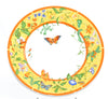 Hermes La Siesta Dinner Plate 27 cm porcelain yellow flower 10.6" M190