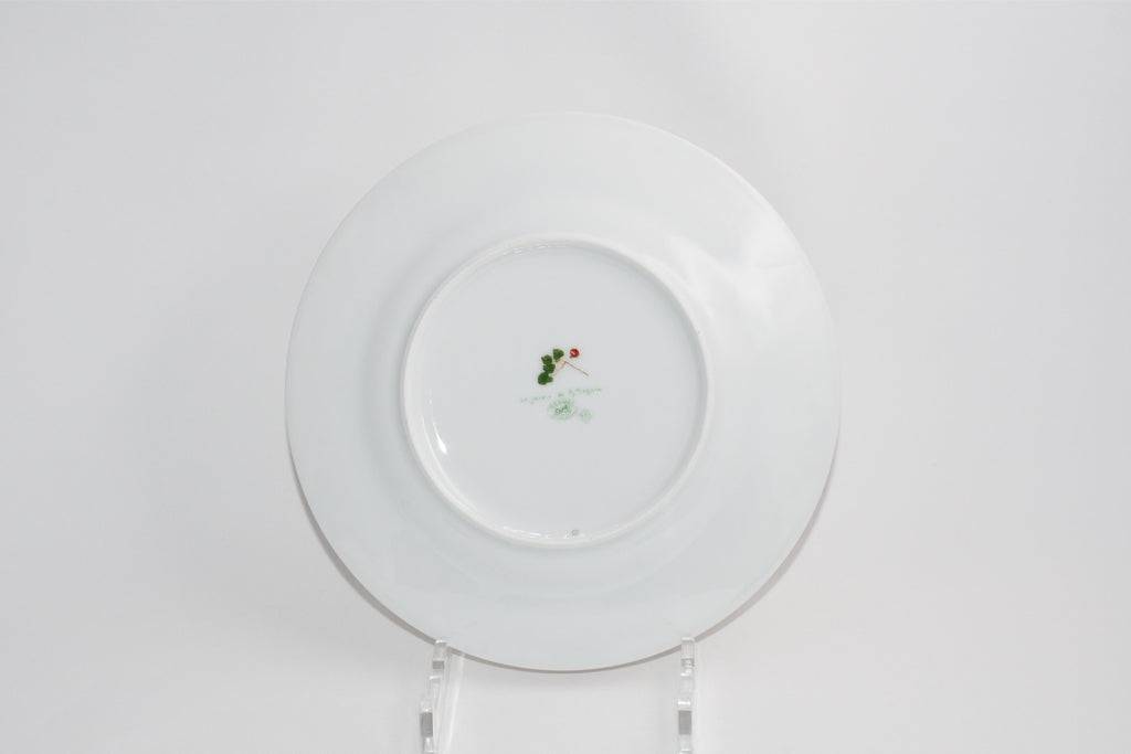 Hermes Le Jardin de Pythagore Dessert Plate 22.5 cm porcelain Set of 2