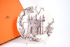 Hermes Les Maisons Enchantees Dessert Plate 22 cm tree porcelain dinner 016